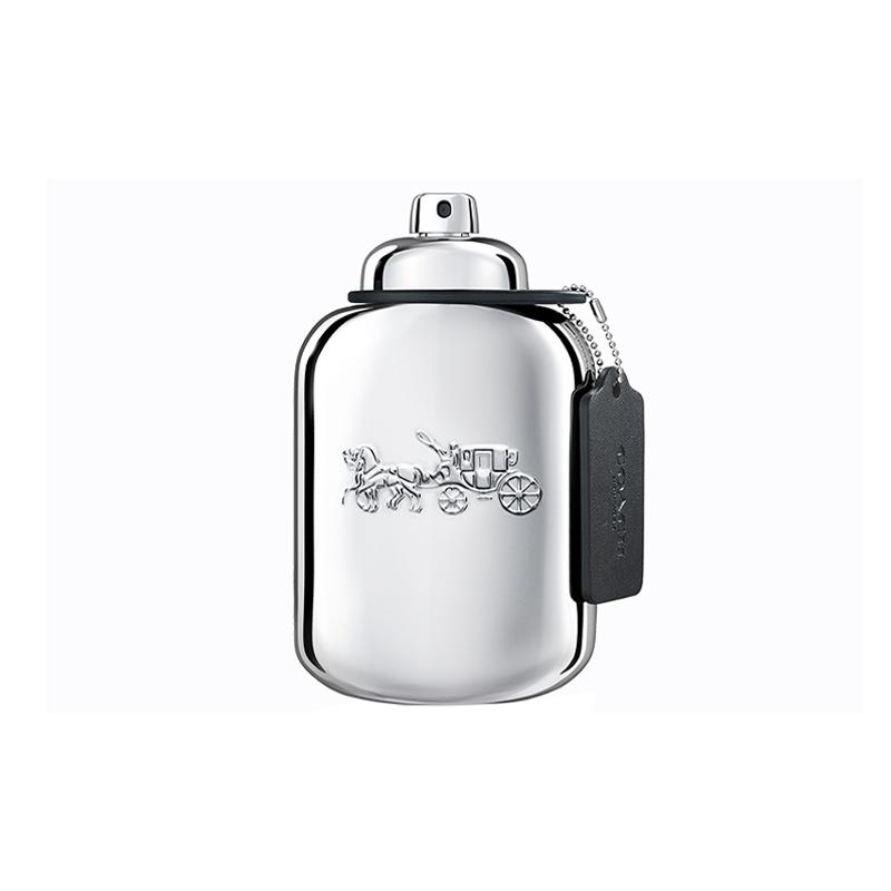 COACH New York Platinum Мужской парфюм Древесно-восточный аромат EDP 100 мл Можжевельник Шалфей Кожа Сандал золотой
