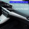 For BMW3 4 Series I3 G20 -2026 Car  Central Control Dashboard Night Pattern Interior Panel Gearshift Decoration Modification
