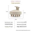Silicone Scalp Massaging Shampoo Brush