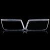 One Pair Transparent Plastic Headlight Headlamp Cover Replacement