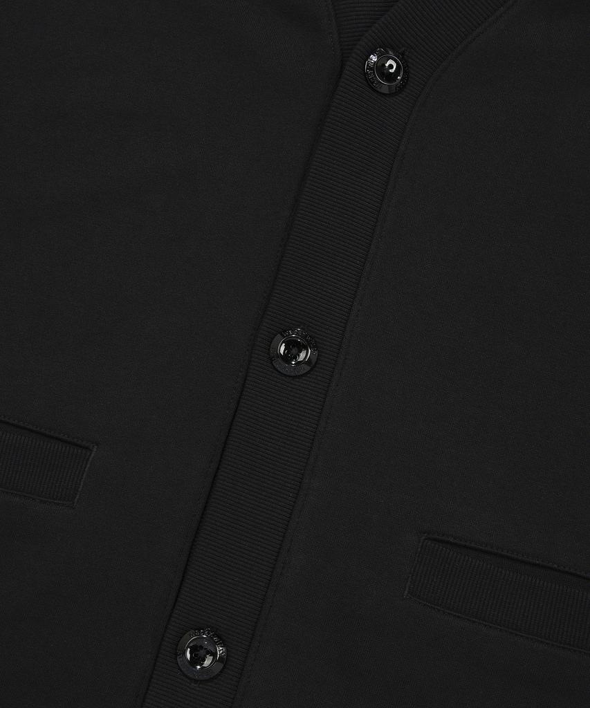 Wacky Willy V-Neck Cardigan Black