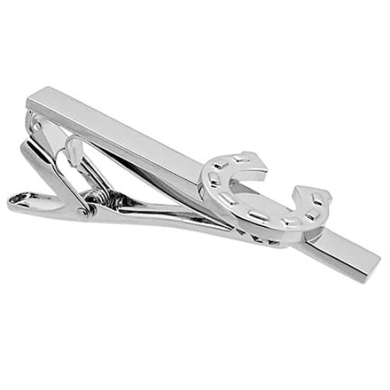 Horseshoe Horseshoe Lucky charm Tie clip Tie bar Tie pin n02033