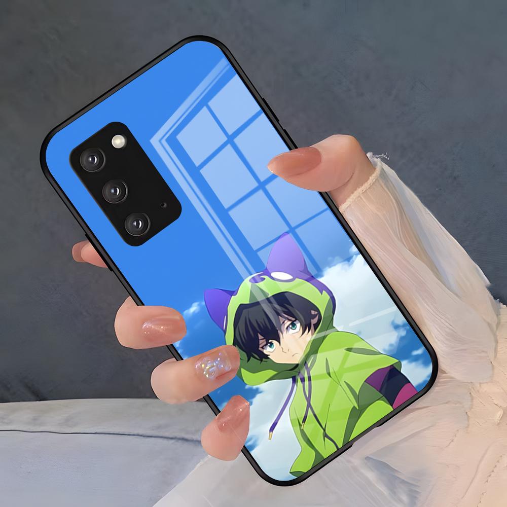 C-Comic Miya Chinen Phone Case For Samsung A25 A13 A33 5G A54 A36 A35 A56 A52 A14 Shockproof Glass Cover