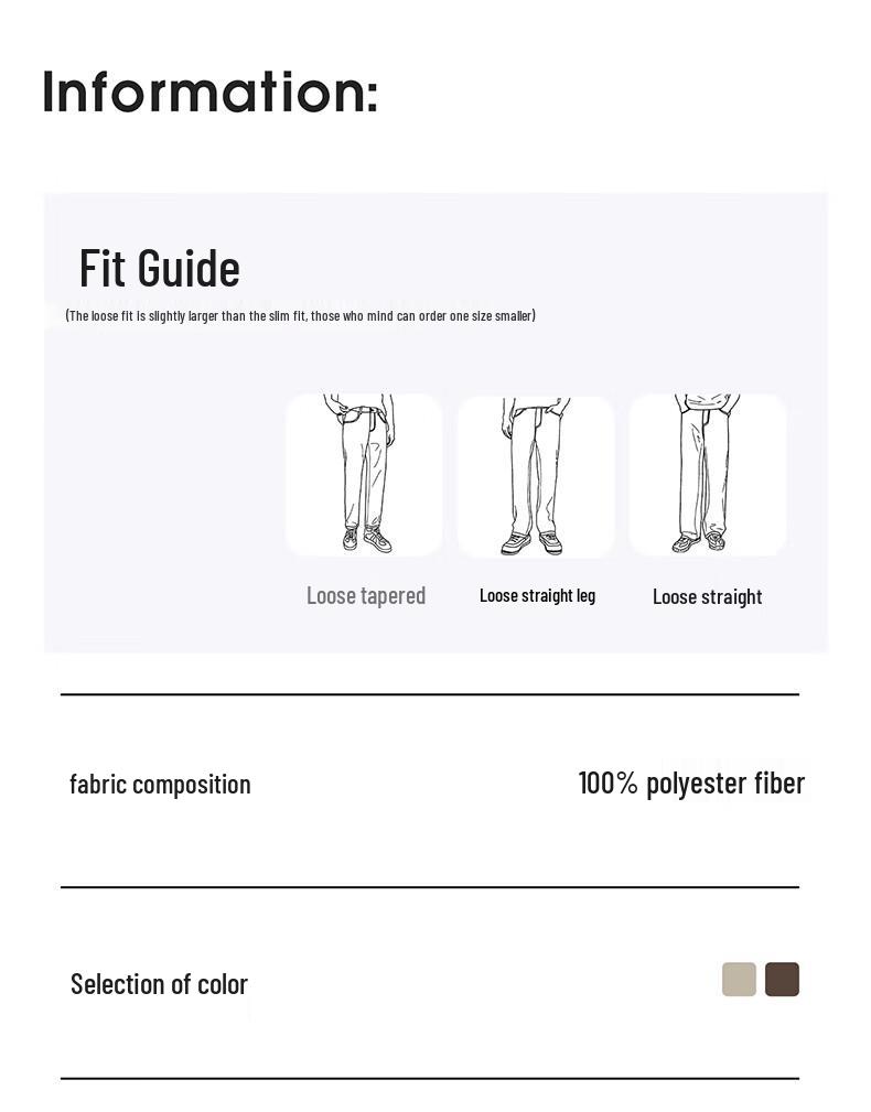 Navigare Men's Lightweight Straight-Leg Casual Pants