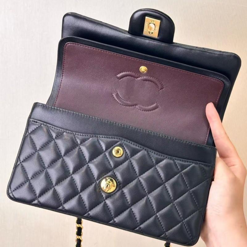 Přeshraniční   Styl CF25 Kosočtvercová řetízková kabelka Dámská móda Klasická ovčí kůže Jednoramenná přes rameno pod paží