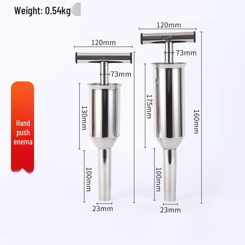 Stainless Steel Manual Sausage Maker - Small Household Sausage Stuffer Tool