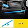 For Honda CR-V CRV 2017-2022 Blue 2X Console Center Dashboard Stripe Cover Trim