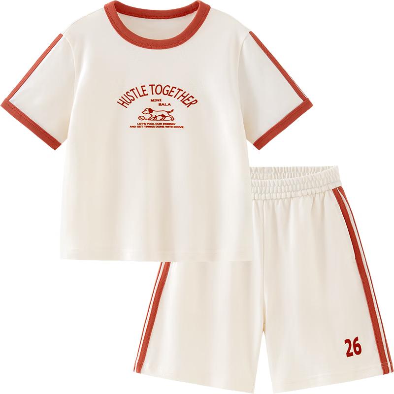 

Mini Bala Unisex Kids Summer Short Sleeve & Shorts Set 140