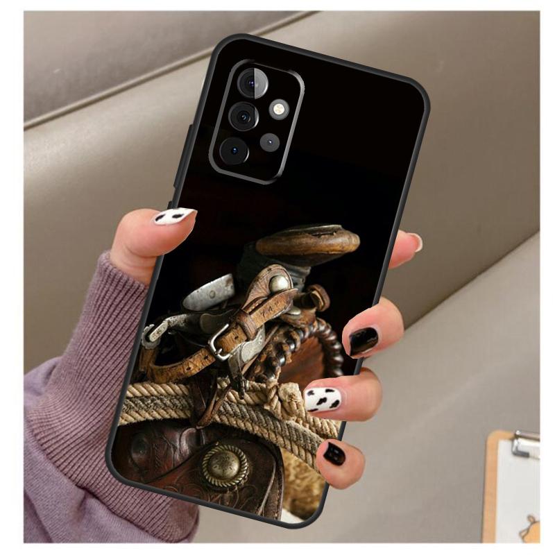 Cowboy Case For Samsung Galaxy A56 A16 A26 A36 A06 A52 A53 A33 A13 A34 A54 A14 A15 A35 A55 A22 A32