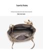 2026 Spring/Summer Light Luxury Milk Tea Handbag – Women's Large Capacity Single Shoulder Tote