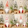 Christmas Fairy Snowflake Knit Hat Forest Elder Figurine Decorative Gift For Holiday Decor