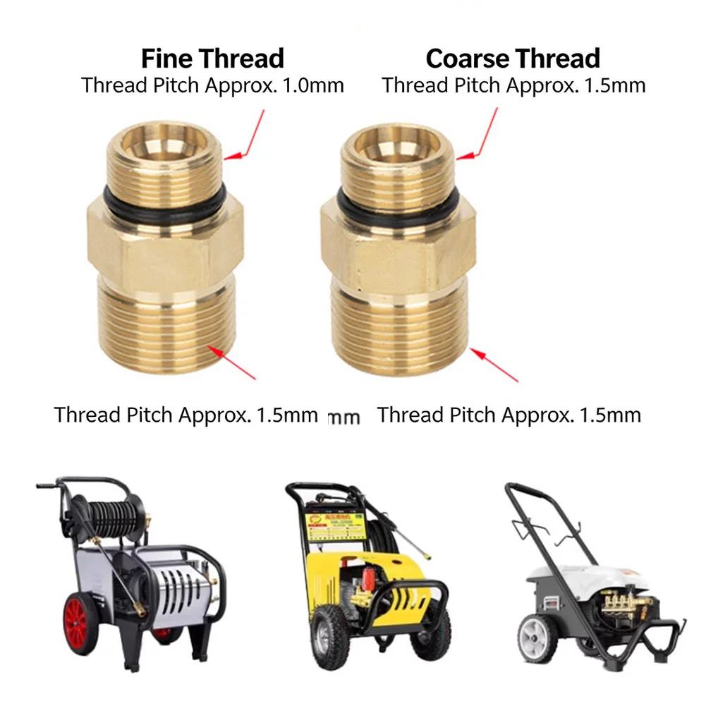 High Pressure Washer Pump Head Outlet Fitting M18 Thread Replacement Part for Commercial Pressure Washers