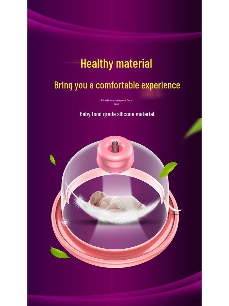 Electric Vibration Heated Breast Massager for Home Breast Care and Enhancement