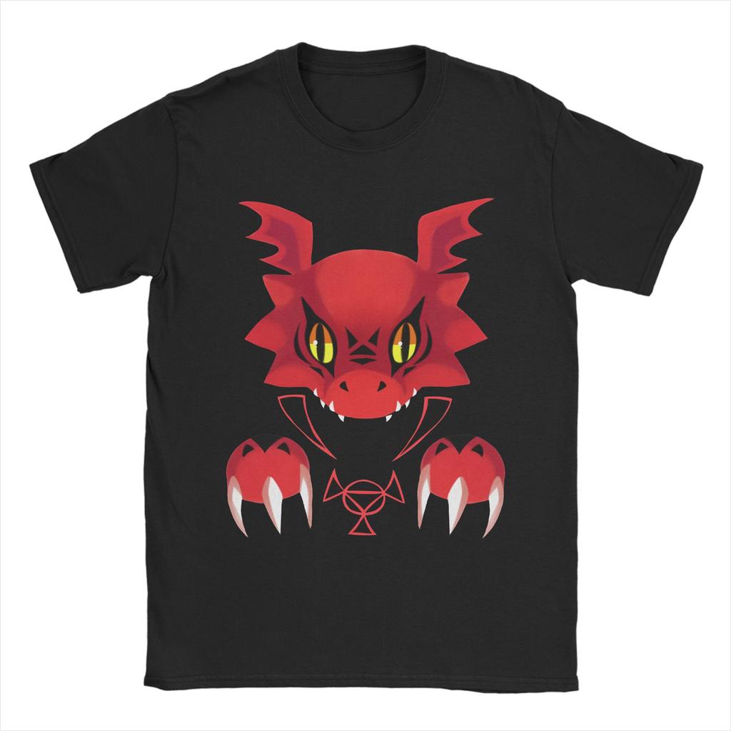 Neuheit digimon adventure garurumon T-Shirt Herren Baumwolle Kurzarm Rundhals Sommerkleidung