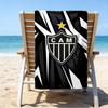 Liebe für Atlético Aufgedrucktes Strandtuch, Superweiche Mikrofaser, Perfektes Geschenk Geburtstag, für Pool, Strand, Reisen, für Familie und Freunde