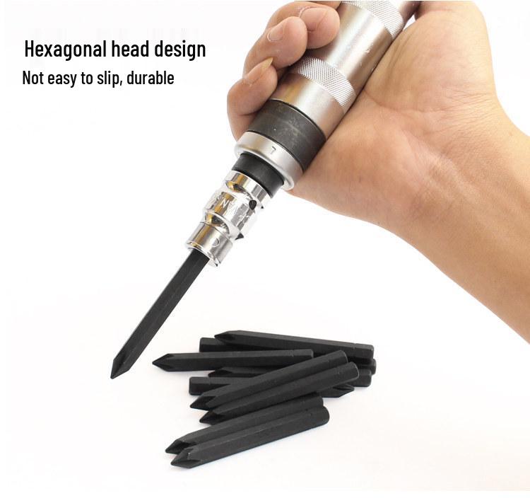 Phillips Impact Driver & Screwdriver Bits – Magnetic, Wear-Resistant Chrome Vanadium Alloy Steel