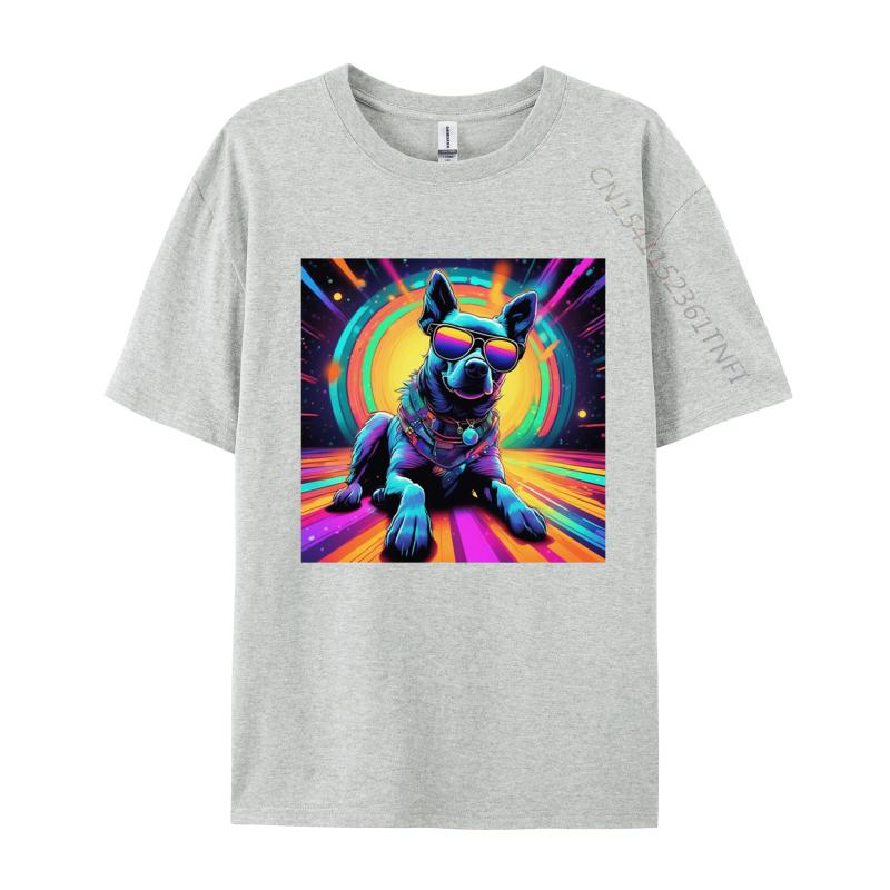 Flow Dog TShirt Classic Hip Hop Tops Shirts Prevalent Men Cotton Awesome T Shirts Graphic T Shirts Men S