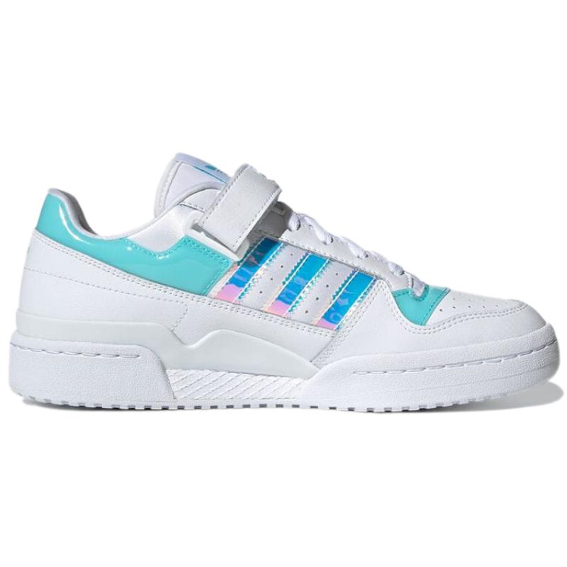 Adidas Forum Low Cloud White Pulse Aqua Sneakers GX3398