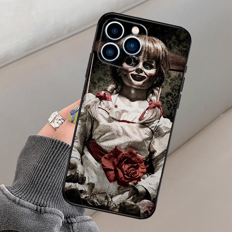 Annabelle Horror Movie Case For iPhone 13 12 11 14 15 16 Pro Max Mini XR XS X Plus Bumper Cover Capa
