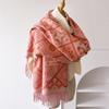 Women's Ethnic Bohemian Shawl: High-End, Thickened, Warm Jacquard Snood Scarf for Autumn and Winter