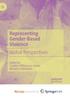 The Representing Gender-Based Violence : Global Perspectives Book