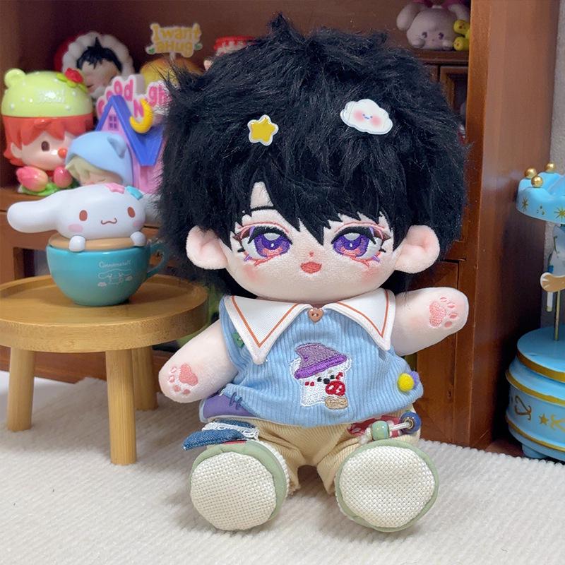 Love & Deep Space Series Xia Yizhou Glutinous Rice Porridge Doll Clothes - 20cm Plush Boy Doll Outfit 20cm