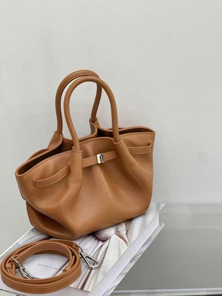 2025 High-End Retro Fashion Tote Bag: Large Capacity Basket-Style Handbag
