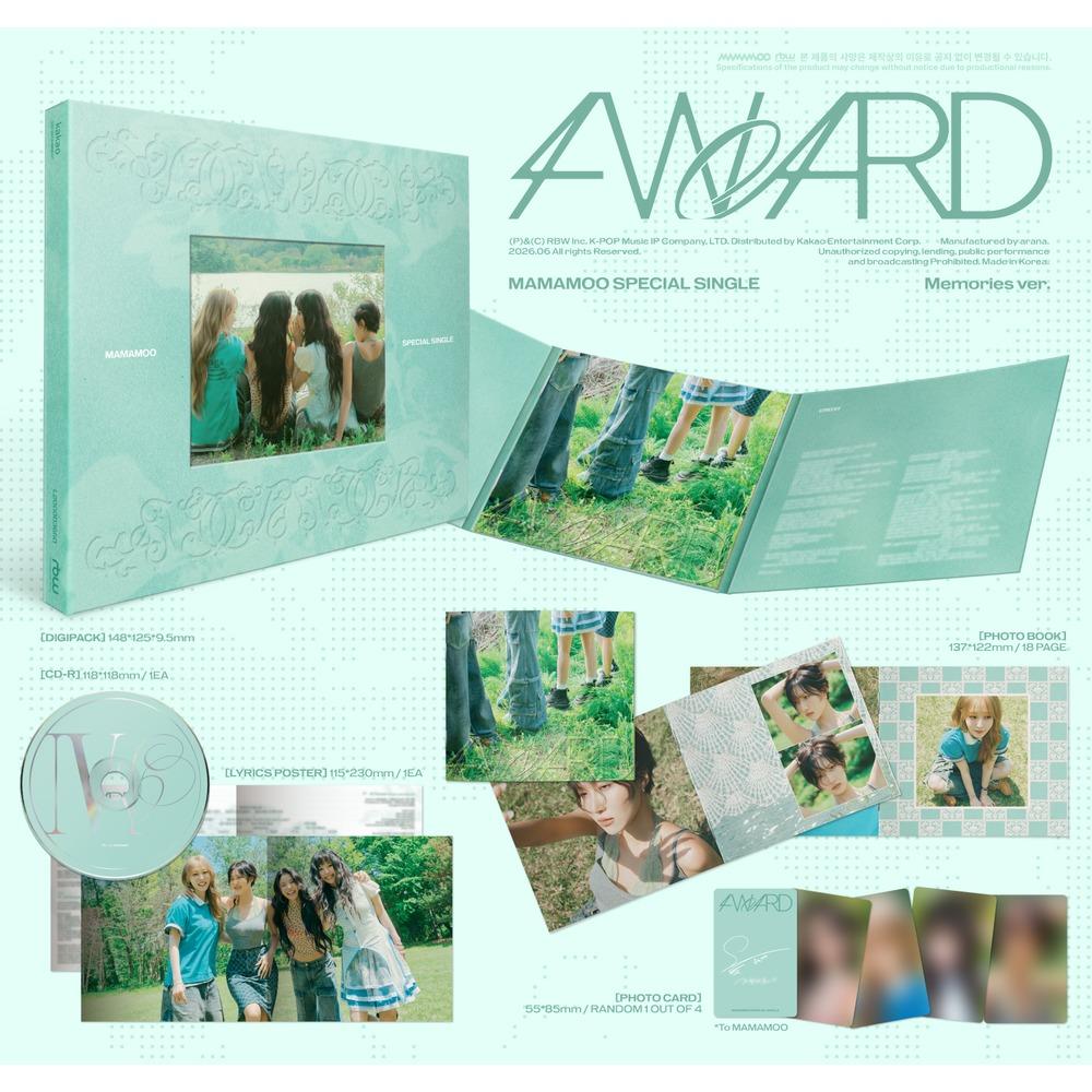 [Pre-order] MAMAMOO Special Single [4WARD] Version Select Official K-POP Album CD