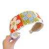 Crochet Knitted Kids Headband Colorful Children Hair Band Sweet Wide Hair Hoop  Daily