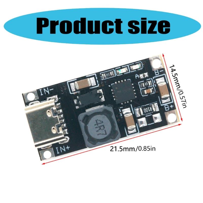 TP5000 2A Charging Power Supply Board for DIY Projects and Prototyping with Multiple Safety  LED Indicator