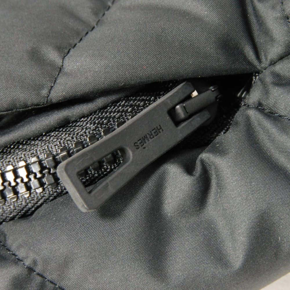 Used 9212 Crude Cell Quilted Gilet 3H0156DA 7865 34 Logo Silicone Drawcord Unused Serie Patch Black Women's from Japan
