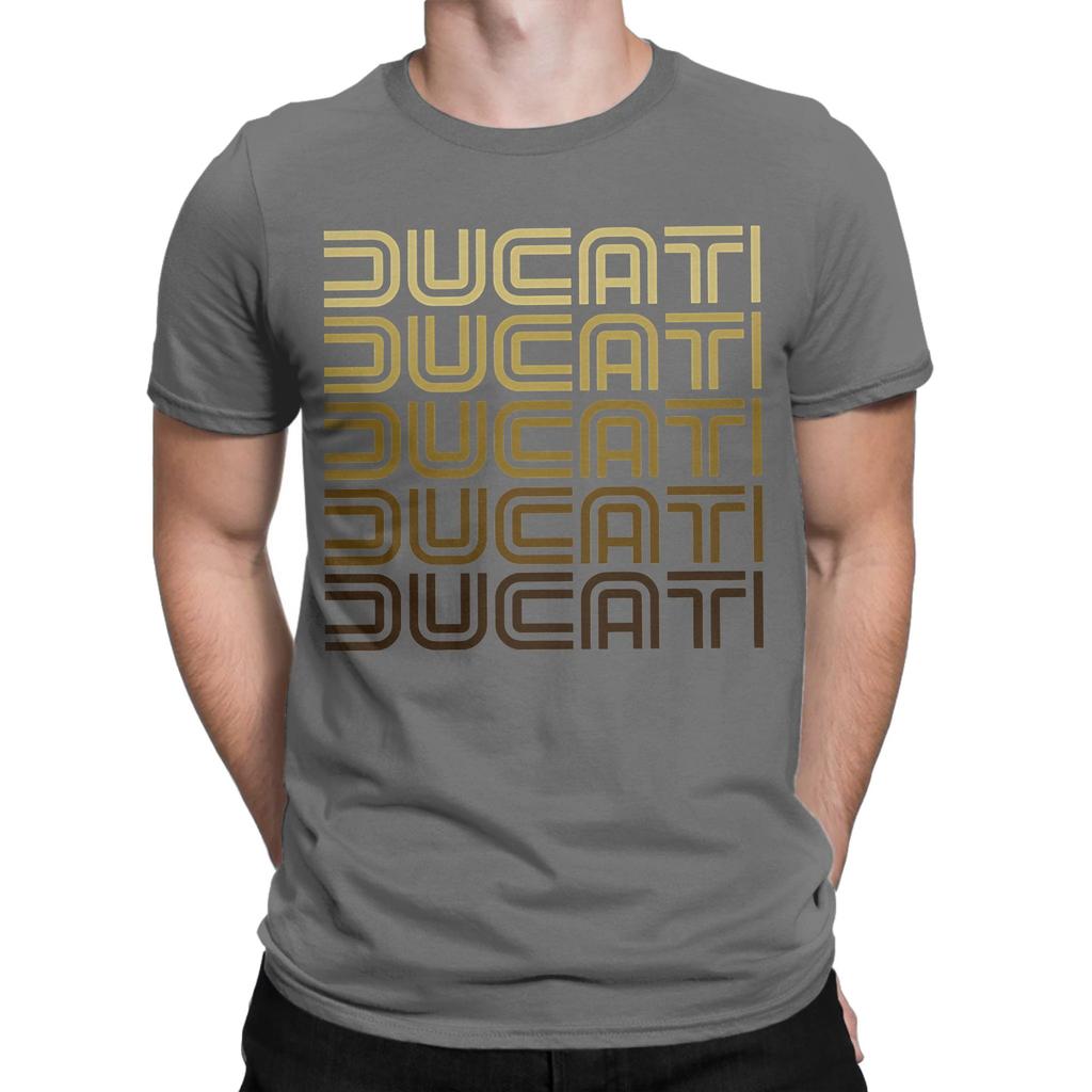 Classic Funny Graphic 100 Cotton Tshirt Dducatis Tops Tees For Unisex