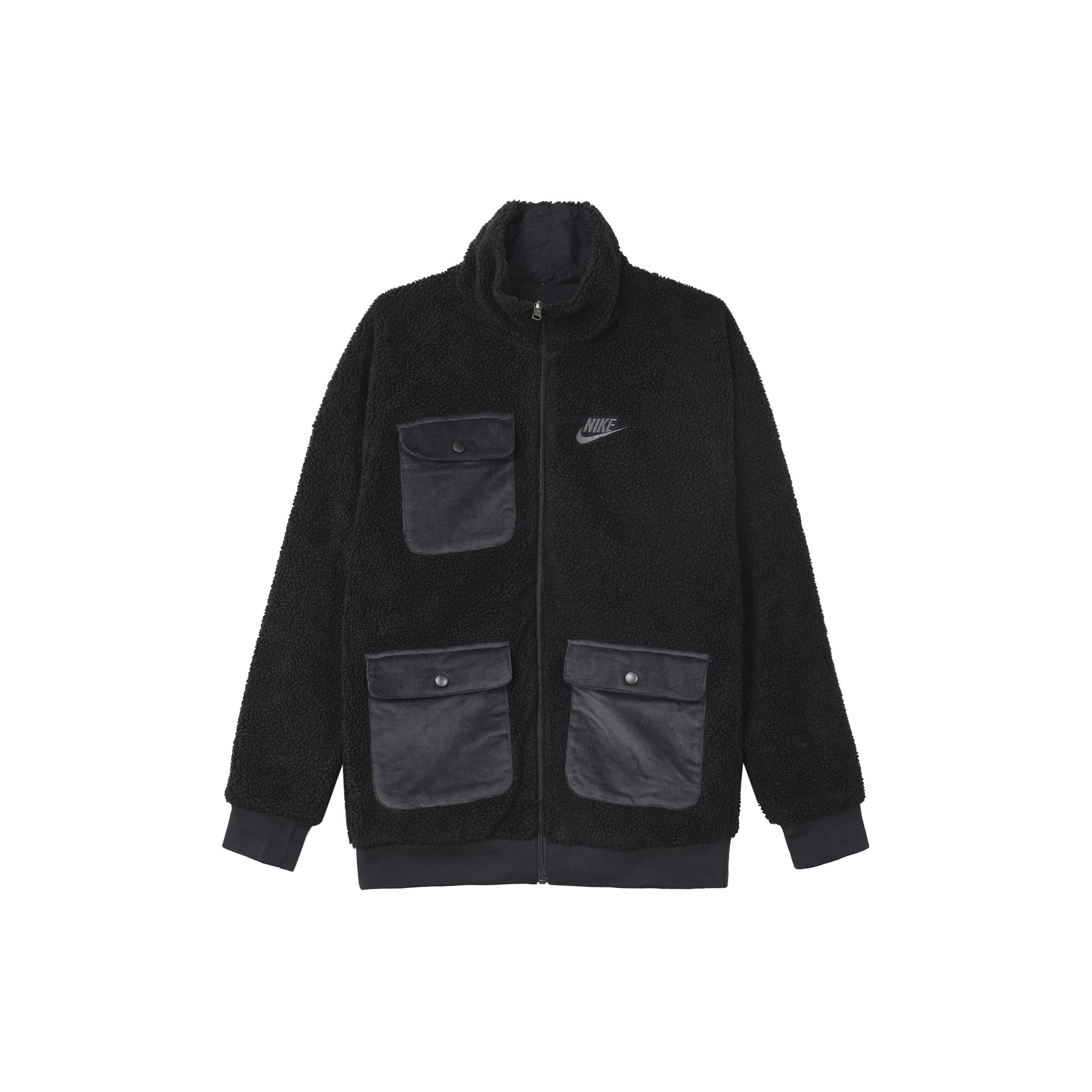 Nike Sportswear Full-Zip Reversible Jacket  Black  Men s DZ4713-010 S