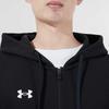 Under Armour Logo Sports Training Knit Hooded Jacket Men Jackets Black 21600305-001