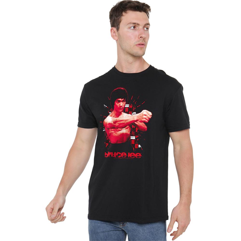 Bruce Lee Unisex Adult The Shattering Fist T-Shirt
