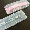 Geometric Pattern Razor Storage Box, Manual Shaver Organizer, Travel Convenience Storage Container, Convenient Travel Accessory, Razor Soap Box