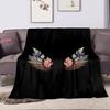 New Arrival! Angel Wings Theme Soft Blanket for Bed Bedroom Sofa Picnic,Warm Throw Blanket for Cover Outdoor Leisure Nap Office