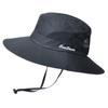 Summer Outdoor Fishing Sun Caps Waterproof UV Protection Wide Brim Bucket Hat Outdoor Climbing Hiking Beach Fisherman Sun Cap
