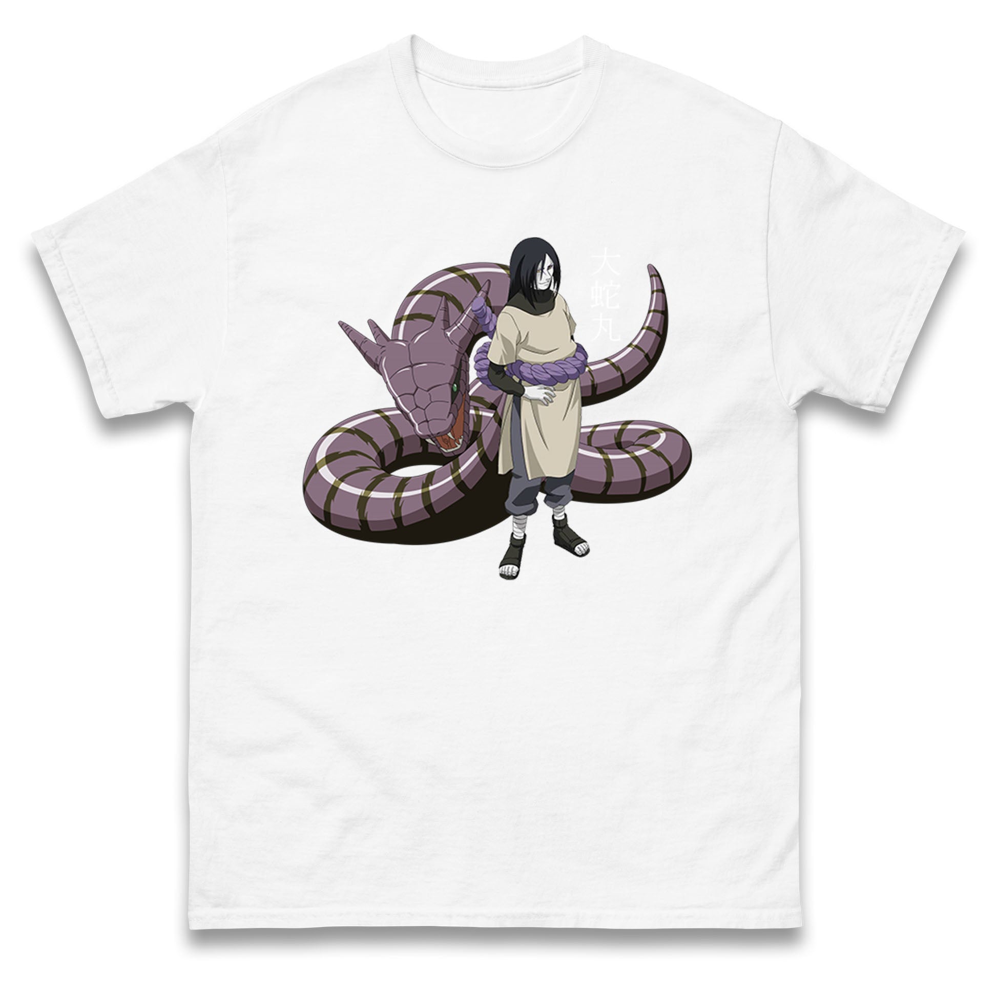 Orochimaru Mens T Shirt Womens Tops Tees Naruto Shippuden Top L
