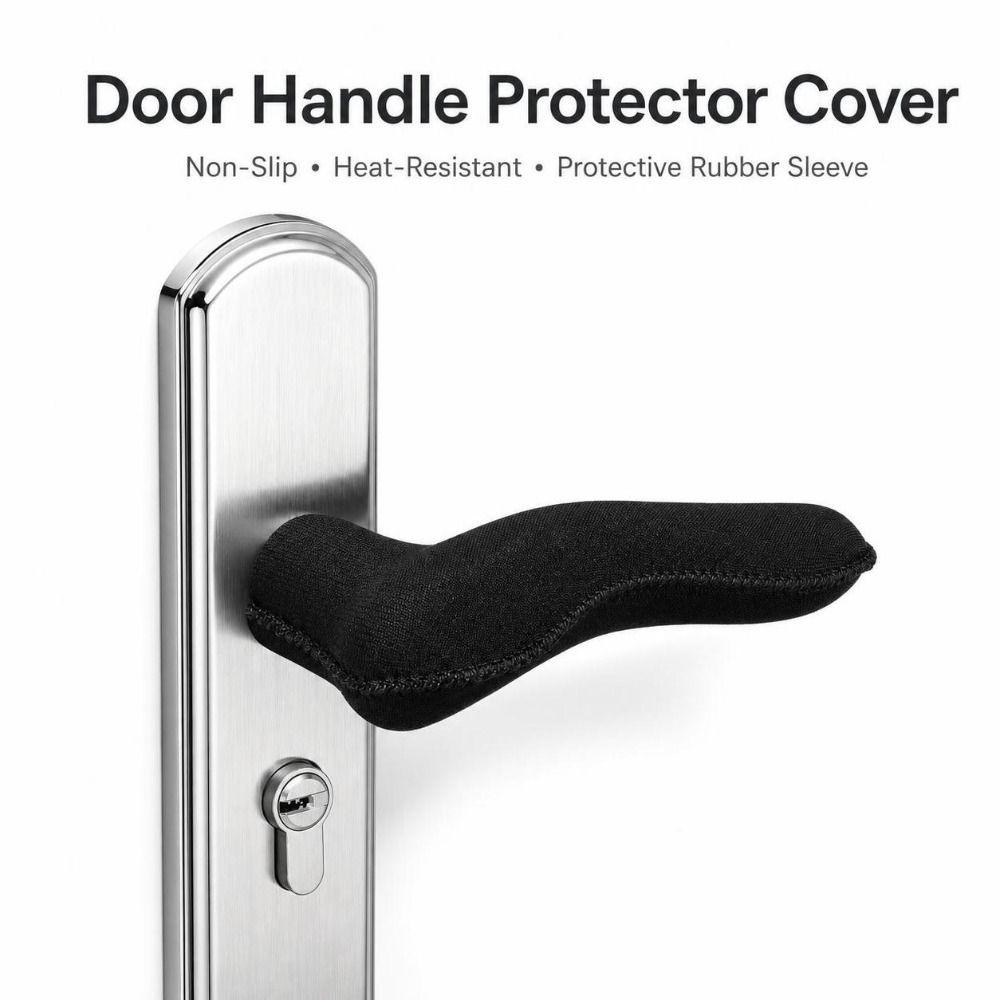 Soft Touch Door Handle Protector Non-slip Door Handle Guards Door Handle Covers Office Doors