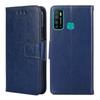 Leather Flip Wallet Phone Case for Tecno Pop 10, Itel A70, A50 with Photo Frame.