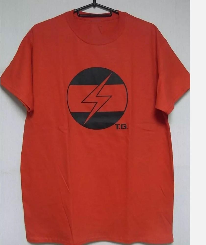 

Throbbing Gristle Band Logo Red T-Shirt Cotton All Size S-5XL Unisex T-Shirt XL