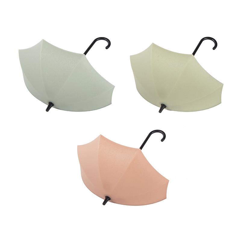 

3 шт. Крючок для зонта без пробивания отверстий, Прочный и бесшовный самоклеящийся крючок для зонта, Домашнее украшение, Кухонные и ванные принадлежности