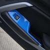 Blue For Chevrolet Camaro 2017+ Door Window Lift Button Switch Knob Cover Trim