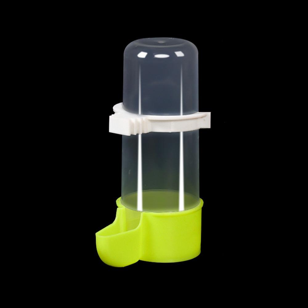 Plastic Bird Water Dispenser Leak-Proof Parrot Drinking Bottle Bird Food Container  Travel