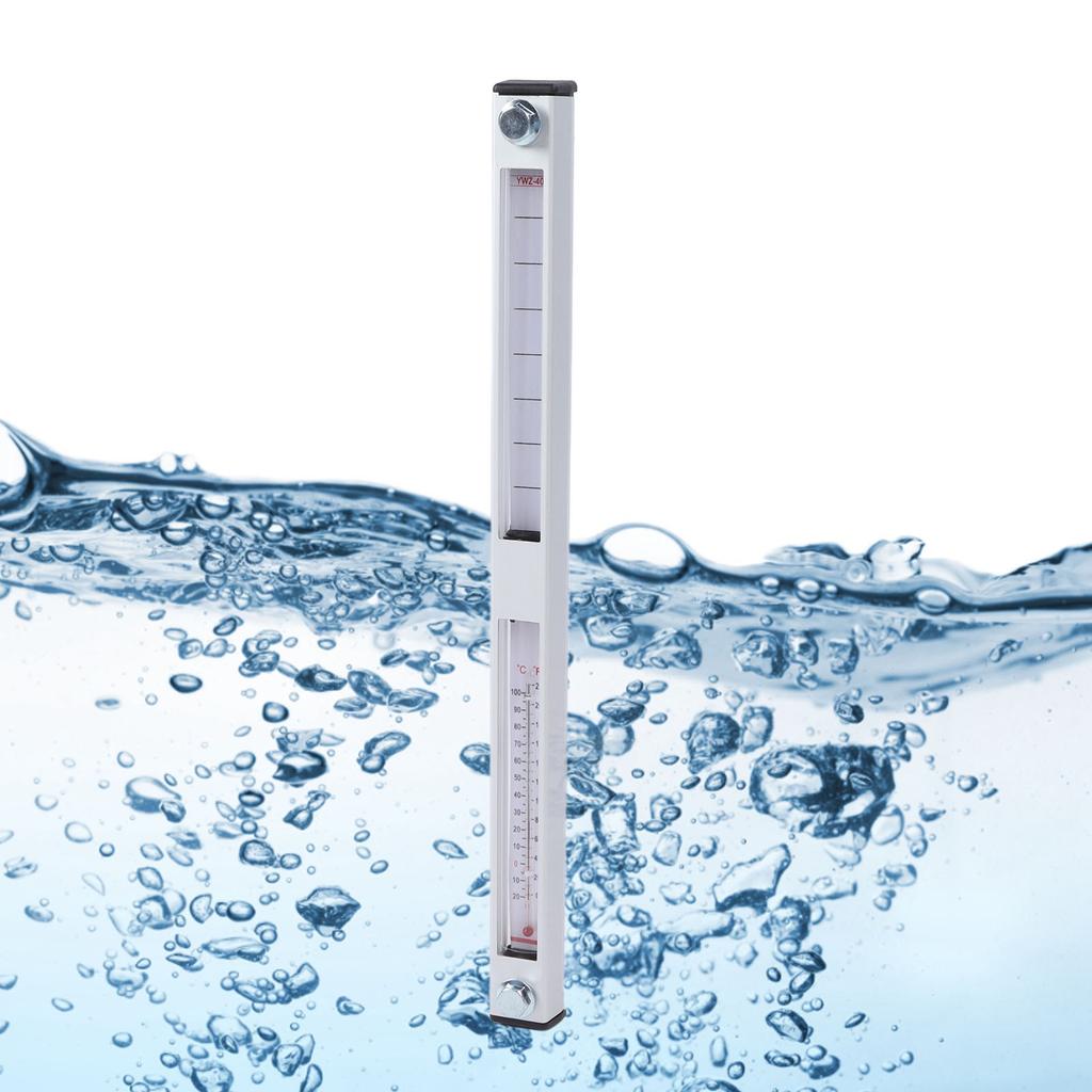 Oil Liquid Level Gauge 0.1 To 0.15 MPa Alloy Glass Self Sealing Liquid Level Meter for Hydraulic Sys
