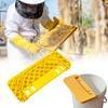 Plastic Beekeeping Hive Scraper Tool Honey Bucket Scraper Honey Harvesting Equipment Honey Shelf Hive Cleaning Tool 1pc