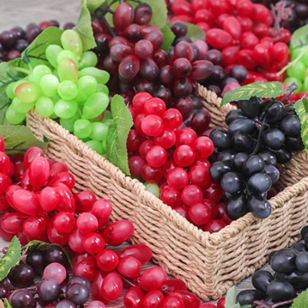 Fresh Appearance Artificial Grapes Realistic Grapes Simulated Fruit