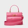 Leather Women's Bag, Fashionable and High-end Retro Briefcase, Commuting Handbag, One Shoulder Diagonal Cross Organ Bag