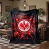 Eintracht Frankfurt Fußball Druck Flanell Decke Weich Warm Sofa Bett Überwurf für Zuhause Büro Schlafzimmer